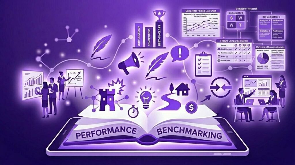 imagem conceitual sobre Benchmarking