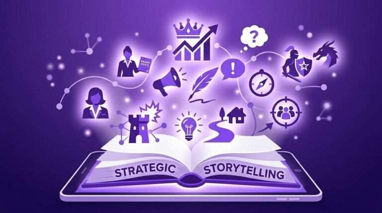 imagem conceitual sobre storytelling