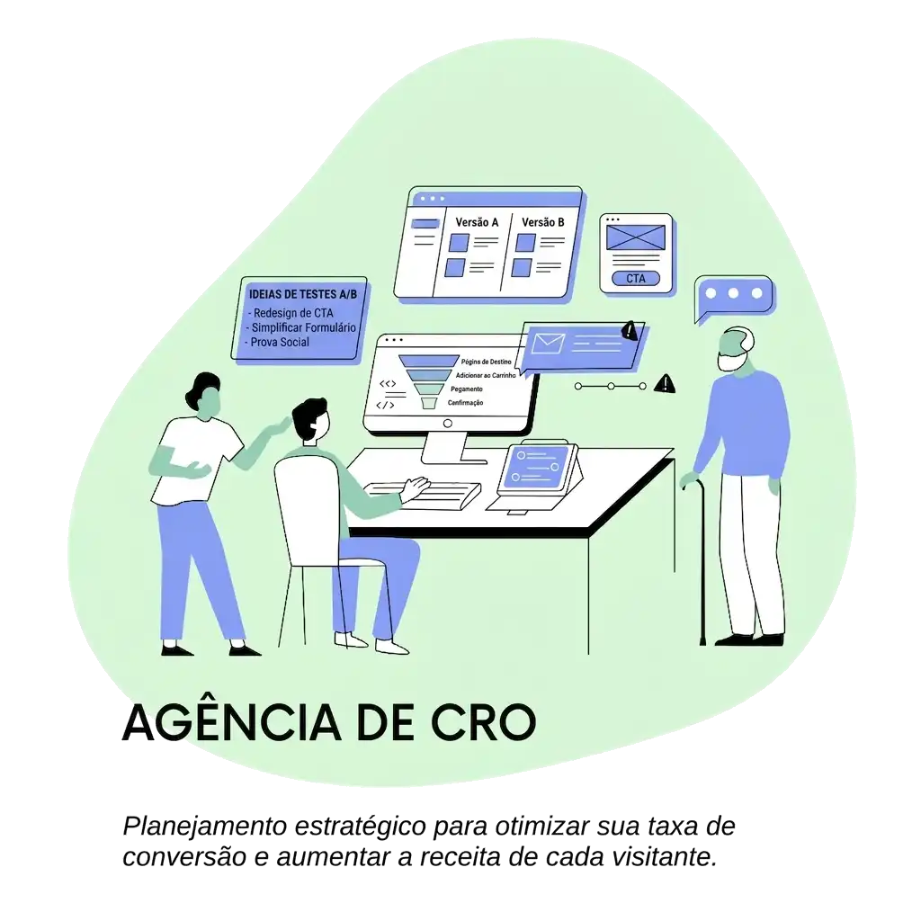 Agência de CRO (Conversion Rate Optimization) Agência de CRO (Conversion Rate Optimization)